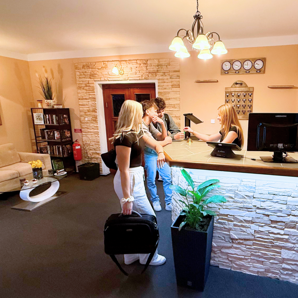 Hotel Zelený dům recepce